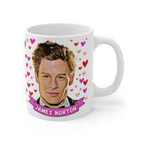 James Norton Cute Gift Mug. Stunning Oil Painting Design. Great Fan Present! Handmade Locally!