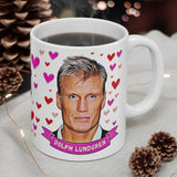 Dolph Lundgren Cute Gift Mug. Stunning Oil Painting Design. Great Fan Present! Handmade