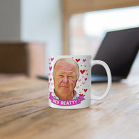 Ned Beatty Commemorative Gift Mug. Stunning Oil Painting Design. Great Fan Present! Handmade in USA