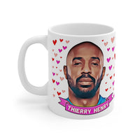 Thierry Henry Cute Gift Mug. Stunning Oil Painting Design. Great Fan Present! Handmade Locally!