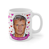 Dolph Lundgren Cute Gift Mug. Stunning Oil Painting Design. Great Fan Present! Handmade