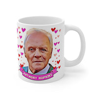 Anthony Hopkins Cute Gift Mug. Stunning Oil Painting Design. Great Fan Present! Handmade Locally