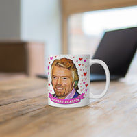 Richard Branson Cute Gift Mug. Stunning Oil Painting Design. Great Fan Present! Handmade Locally!