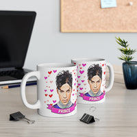 Prince Cute Gift Mug. Stunning Oil Painting Design. Great Fan Present! Handmade Locally