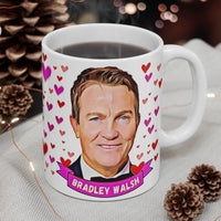 Bradley Walsh Cute Gift Mug. Stunning Oil Painting Design. Great Fan Present! Handmade Locally