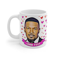 Jamie Foxx Cute Gift Mug. Stunning Oil Painting Design. Great Fan Present! Handmade in USA