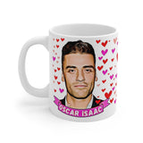 Oscar Isaac Cute Gift Mug. Stunning Oil Painting Design. Great Fan Present! Handmade Locally