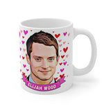 Elijah Wood Cute Gift Mug. Stunning Oil Painting Design. Great Fan Present! Handmade Locally