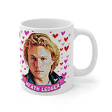 Heath Ledger Cute Gift Mug. Stunning Oil Painting Design. Great Fan Present! Handmade Locally