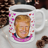 Donald Trump  Cute Gift Mug. Stunning Oil Painting Design. Great Fan Present! Handmade in USA!