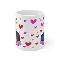 Sir Patrick Vallance Appreciation Society Gift Fan Mug. Scientist Present. Handmade in England