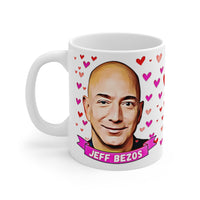 Jeff Bezos Cute Gift Mug. Stunning Oil Painting Design. Great Amazon Fan Present! Handmade Locally