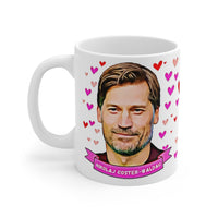 Nikolaj Coster-Waldau Cute Gift Mug. Stunning Oil Painting Design. Great Fan Present! Handmade Locally