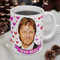 Sean Bean Cute Mug. Stunning Oil Painting Design. Great Present For Fans! Handmade in England