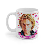 Heath Ledger Cute Gift Mug. Stunning Oil Painting Design. Great Fan Present! Handmade Locally