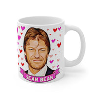 Sean Bean Cute Mug. Stunning Oil Painting Design. Great Present For Fans! Handmade in England