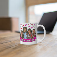 Queen Cute Gift Mug. Stunning Oil Painting Design. Great Fan Present! Handmade Locally