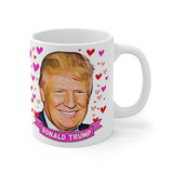 Donald Trump  Cute Gift Mug. Stunning Oil Painting Design. Great Fan Present! Handmade in USA!