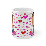 Damien Lewis Cute Gift Mug. Stunning Oil Painting Design. Great Fan Present! Handmade Locally