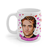 Robert Pattinson Cute Gift Mug. Stunning Oil Painting Design. Great Fan Present! Handmade in England.