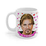 Al Pacino Cute Gift Mug. Stunning Oil Painting Design. Great Fan Present! Handmade in USA