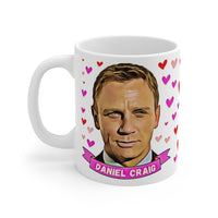 Daniel Craig Cute Mug. Great Present For Fans! Handmade in England