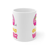 Glamping Wanker Gift Mug - Funny & Rude Humour Caravan Holiday Present. Handmade in England