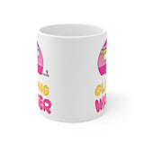 Glamping Wanker Gift Mug - Funny & Rude Humour Caravan Holiday Present. Handmade in England