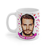 Jamie Dornan  Cute Gift Mug. Stunning Oil Painting Design. Great Fan Present! Handmade