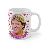 Steve Irwin Cute Gift Mug. Stunning Oil Painting Design. Great Fan Present! Handmade Locally