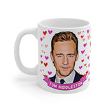 Tom Hiddleston Cute Gift Mug. Stunning Oil Painting Design. Great Fan Present! Handmade Locally