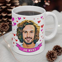 Joe Wicks Cute Gift Mug. Stunning Oil Painting Design. Great Fan Present! Handmade in England.