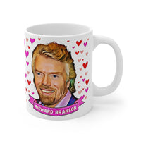 Richard Branson Cute Gift Mug. Stunning Oil Painting Design. Great Fan Present! Handmade Locally!