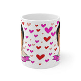 Jackie Chan Cute Gift Mug. Stunning Oil Painting Design. Great Fan Present! Handmade in USA