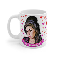 Amy Winehouse Cute Gift Mug. Stunning Oil Painting Design. Great Fan Present! Handmade Locally