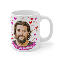 Jason Momoa Cute Gift Mug. Stunning Oil Painting Design. Great Fan Present! Handmade Locally