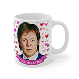 Paul McCartney Cute Gift Mug. Stunning Oil Painting Design. Great Fan Present! Handmade Locally!