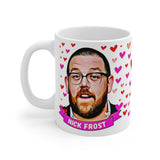 Nick Frost Cute Gift Mug. Stunning Oil Painting Design. Great Fan Present! Handmade Locally