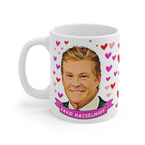 David Hasselhoff Cute Gift Mug. Stunning Oil Painting Design. Great Fan Present! Handmade in England.