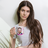 Chris Evans Fan Mug. Stunning Oil Painting Design. Great Present For Fans! Handmade in England